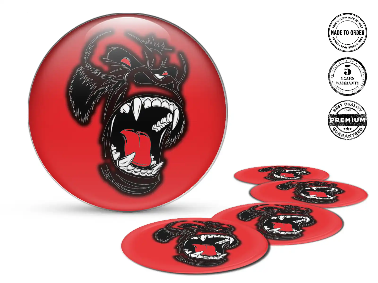 Harz-Dome Sticker Power Thrust